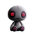 Pentagram Plush Doll Vinyl Car Decal Sticker – Waterproof & UV-Resistant 3.4133333333333336"