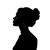 Silhouette Girl V6 Vinyl Car Decal Sticker – Waterproof & UV-Resistant 6.826666666666667"
