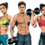 Fitness Characters Illustration Vinyl Car Decal Sticker – Waterproof & UV-Resistant 3.4133333333333336"