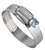 2x Stainless Steel Worm Gear Hose Clamp | Fits 3-1/16 to 4 Inch | HyGear 57 Series