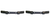 2x Enhance Your Jeep Wrangler JK | 1-Piece Bumper | High Quality | Easy Install | OE Fitment | Black Plastic | No Drilling | With Tow Hook Cutouts