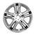 4x Transform Your Ford Fusion | IMPOSTOR  17 Inch Wheel Skins, High-Quality Snap-On Chrome/Charcoal Set, Easy Install