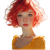 Girl With Yellow Dress Vinyl Car Decal Sticker – Waterproof & UV-Resistant 6.826666666666667"