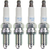 4x NGK KR9E-G Standard Spark Plug | 12MM Thread | Resistant Copper Core | Anti-Corrosion | Marine Approved