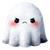 Chibi Ghost Clipart V3 Vinyl Car Decal Sticker – Waterproof & UV-Resistant 6.826666666666667"