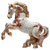 Tiled Horse Sculpture Vinyl Car Decal Sticker – Waterproof & UV-Resistant 3.4133333333333336"