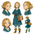 Animated Girl Character V3 Vinyl Car Decal Sticker – Waterproof & UV-Resistant 6.826666666666667"