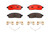 4x Brembo Brake Pad Set | Low Dust Ceramic Brake Pads | 2005-2009 Ford F-150 Lincoln Mark LT | Set Of 4