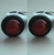 2x Command  LED Clearance Light | Round Red Lens | Weather Resistant | Made In The USA
