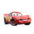 Cute Cartoon Mcqueen Vinyl Car Decal Sticker – Waterproof & UV-Resistant 3.4133333333333336"