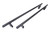 2x Dee Zee Black Aluminum Bed Side Rail | Fits Chevrolet Colorado Ford Ranger Nissan Titan GMC Canyon Toyota Tacoma Jeep Gladiator JT | Hex Series