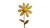 Primitive Sunflower Drawing Vinyl Car Decal Sticker – Waterproof & UV-Resistant 2.72"