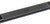 Premier 6 Inch Oval Straight Nerf Bar | Black Steel with Step Pads | Solid Construction | Wide Side Steps