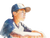 Tense Baseball Boy Vinyl Car Decal Sticker – Waterproof & UV-Resistant 6.1866666666666665"
