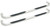 Ultimate Polished Stainless Steel Nerf Bar | Westin Automotive | Fits 80-97 F-Series, Bronco | 3 Inch Round Bent, With Step Pads