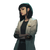 Cyberpunk Scientist Portrait Vinyl Car Decal Sticker – Waterproof & UV-Resistant 3.4133333333333336"