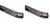 2x Upgrade Your Truck with Westin Automotive PRO TRAXX Nerf Bars | 5 Inch Oval Bent | Truck Bed Access | Black Powder Coated