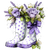Polka-Dot Boot Bouquet Vinyl Car Decal Sticker – Waterproof & UV-Resistant 6.826666666666667"