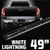 2x Universal Fit red Brake Light/White Reverse Light LED Strip | DOT Approved | Weatherproof | Plug & Play Install