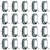 20x Gorilla Duplex Acorn Lug Nuts | 14x1.5, Chrome Plated, Box of 16