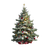 Glowing Christmas Tree V2 Vinyl Car Decal Sticker – Waterproof & UV-Resistant 3.4133333333333336"