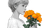 Girl With Roses V13 Vinyl Car Decal Sticker – Waterproof & UV-Resistant 2.72"