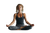 Yoga Meditation Group Vinyl Car Decal Sticker – Waterproof & UV-Resistant 2.986666666666667"