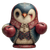 Boxer Penguin Doll Vinyl Car Decal Sticker – Waterproof & UV-Resistant 3.4133333333333336"