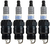 4x Autolite Platinum Spark Plug | High Performance, OE Replacement, Platinum Tip | 18mm Head