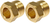 2x Dorman Brass Tube End Fitting Nut | Long-Lasting Durability | Fits 3/8" Tube | Easy Install