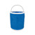 2x Camco | 3 Gal Fabric Bucket | Watertight | Portable | Blue | Collapsible | USA Made