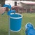 2x Camco | 3 Gal Fabric Bucket | Watertight | Portable | Blue | Collapsible | USA Made