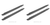 2x Durable Steel Drop Steps | Heavy Duty Running Boards | Go Rhino 69612973T/ 6965067320T