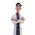 Disney Scientist Character Vinyl Car Decal Sticker – Waterproof & UV-Resistant 3.4133333333333336"