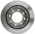 2x Raybestos Black Fusion Brake Rotor | High Performance Single Rotor | Mill Balanced, Optimal Cooling, OE Material
