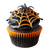 Spider Web Cupcake Vinyl Car Decal Sticker – Waterproof & UV-Resistant 3.4133333333333336"