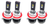 2x Brightest 40W H10 LED Bulbs | White 6000K Light | Set Of 2