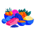 Assorted Food Items Vinyl Car Decal Sticker – Waterproof & UV-Resistant 6.826666666666667"