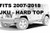 2x Heavy Duty Roof Rack Mounting Kit | Convert Soft Top to Hard Top | For Mid XBars | Easy Install