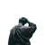 Statue Turning Away Vinyl Car Decal Sticker – Waterproof & UV-Resistant 3.4133333333333336"
