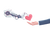 Robot Heart Handoff Vinyl Car Decal Sticker – Waterproof & UV-Resistant 3.0933333333333333"
