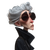 Old Lady Animation Vinyl Car Decal Sticker – Waterproof & UV-Resistant 6.826666666666667"