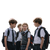 Russian Schoolchildren Group Vinyl Car Decal Sticker – Waterproof & UV-Resistant 3.4133333333333336"