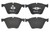 4x Enhance your BMW's braking power with Brembo Brake Pads | Set of 4 for Various 2010-2019 models | Premium stainless-steel hardware, low dust, low-metallic