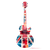 Union Jack Guitar Vinyl Car Decal Sticker – Waterproof & UV-Resistant 3.4133333333333336"
