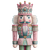 Pastel Nutcracker Christmas Sign Vinyl Car Decal Sticker – Waterproof & UV-Resistant 3.4133333333333336"