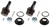 2x Enhance Steering Stability | Moog Chassis Ball Joint for Dodge Ram 2500, 3500, 1500 | OE Replacement