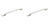 2x Upgrade Your Truck with Westin Universal 71-1/2" Platinum Bed Side Rail | Heavy-Duty 304 Stainless Steel | Easy Install
