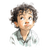 Curious Playful Boy Vinyl Car Decal Sticker – Waterproof & UV-Resistant 3.4133333333333336"