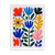 Matisse Flower Print Vinyl Car Decal Sticker – Waterproof & UV-Resistant 3.4133333333333336"